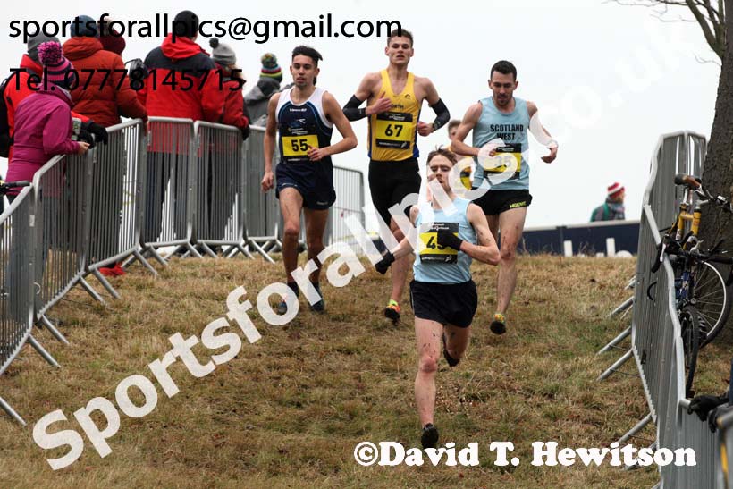 Inter District senior men and juniors, 2018 Simplyhealth Great Edinburgh International XCountry. Photo: David T. Hewitson/Sports for All Pics